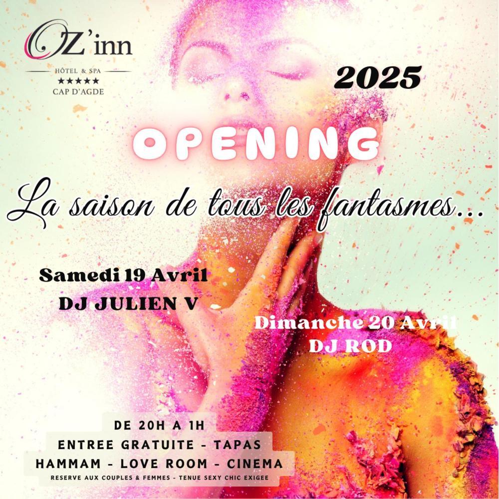 Oz'inn Hôtel&Spa Agde Exterior foto